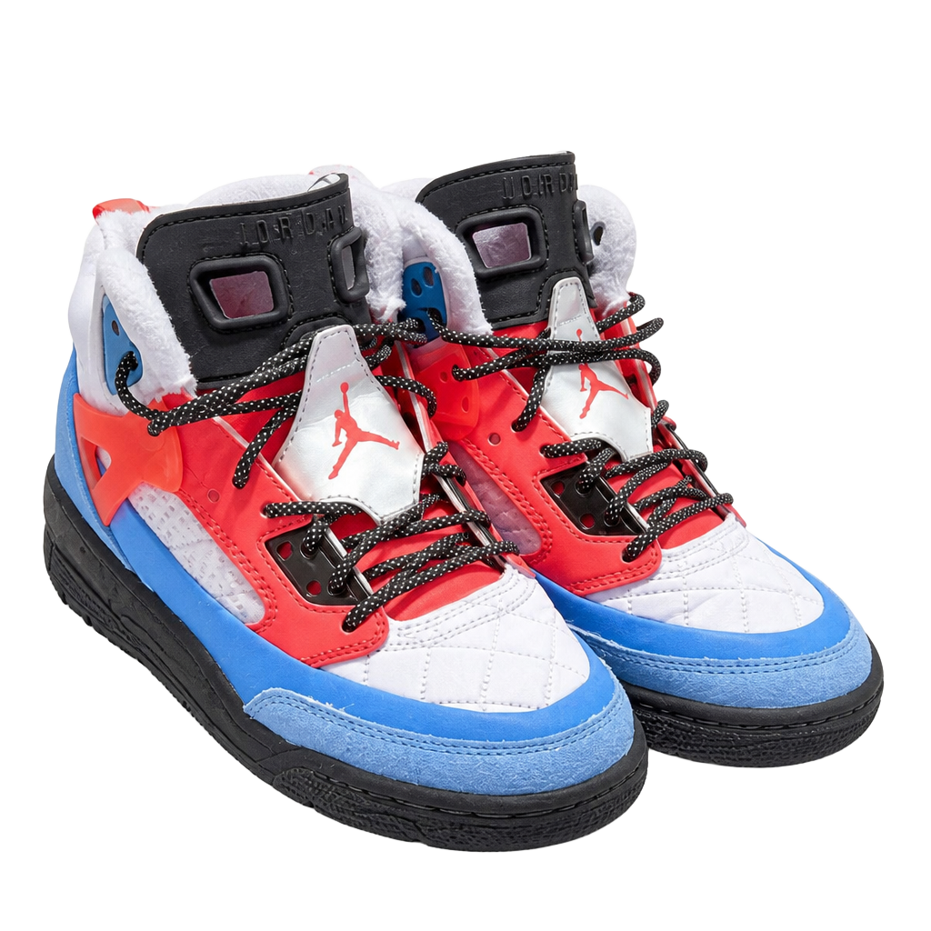 Jordan Winterized Spizike Size 4.5Y or 6 women Photo Blue Hot Lava 1