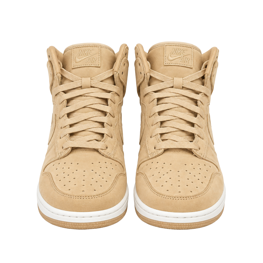 Nike Dunk High Premium Vachetta Tan/Tan Leather Size 8.5 W or 7 M 1