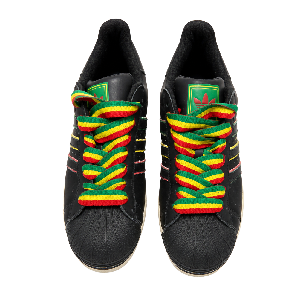 Adidas Superstar II Rasta Black Hemp Sneakers 1
