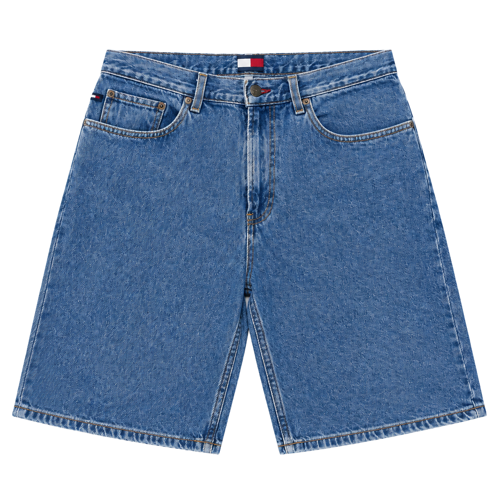 Tommy Hilfiger Denim Shorts Size 34 Blue 90s Vintage 1