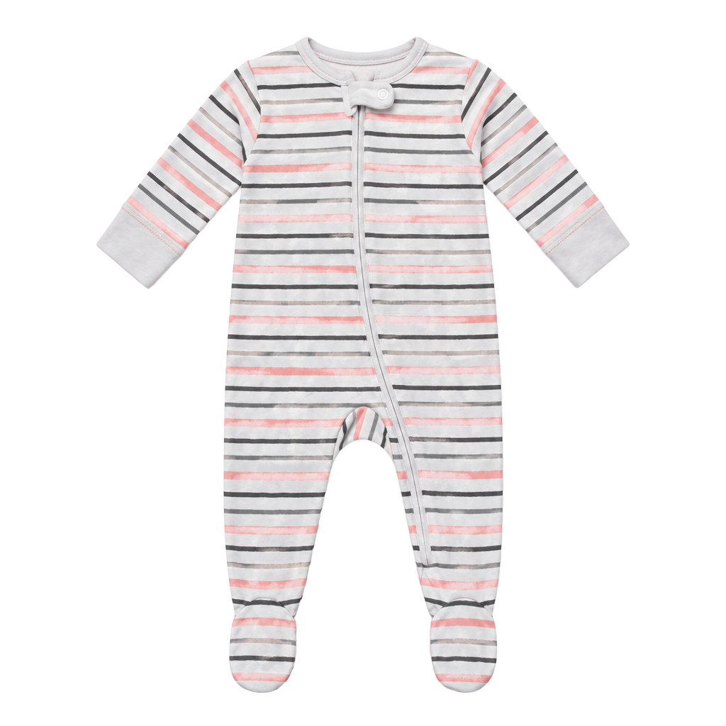 Hudson Baby Striped Sleep And Play 1