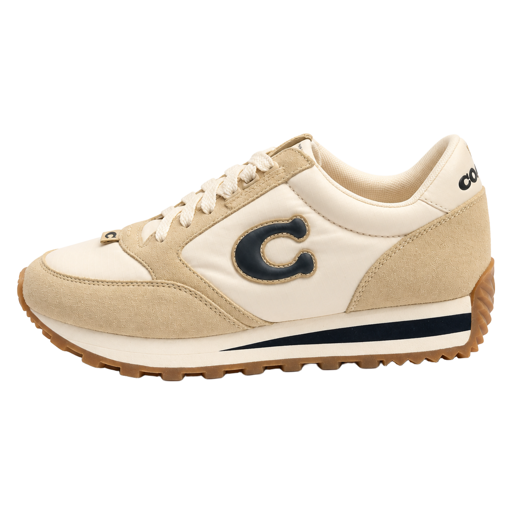 COACH Women's Runner "C" Lace Up Jogger Sneakers - , 1