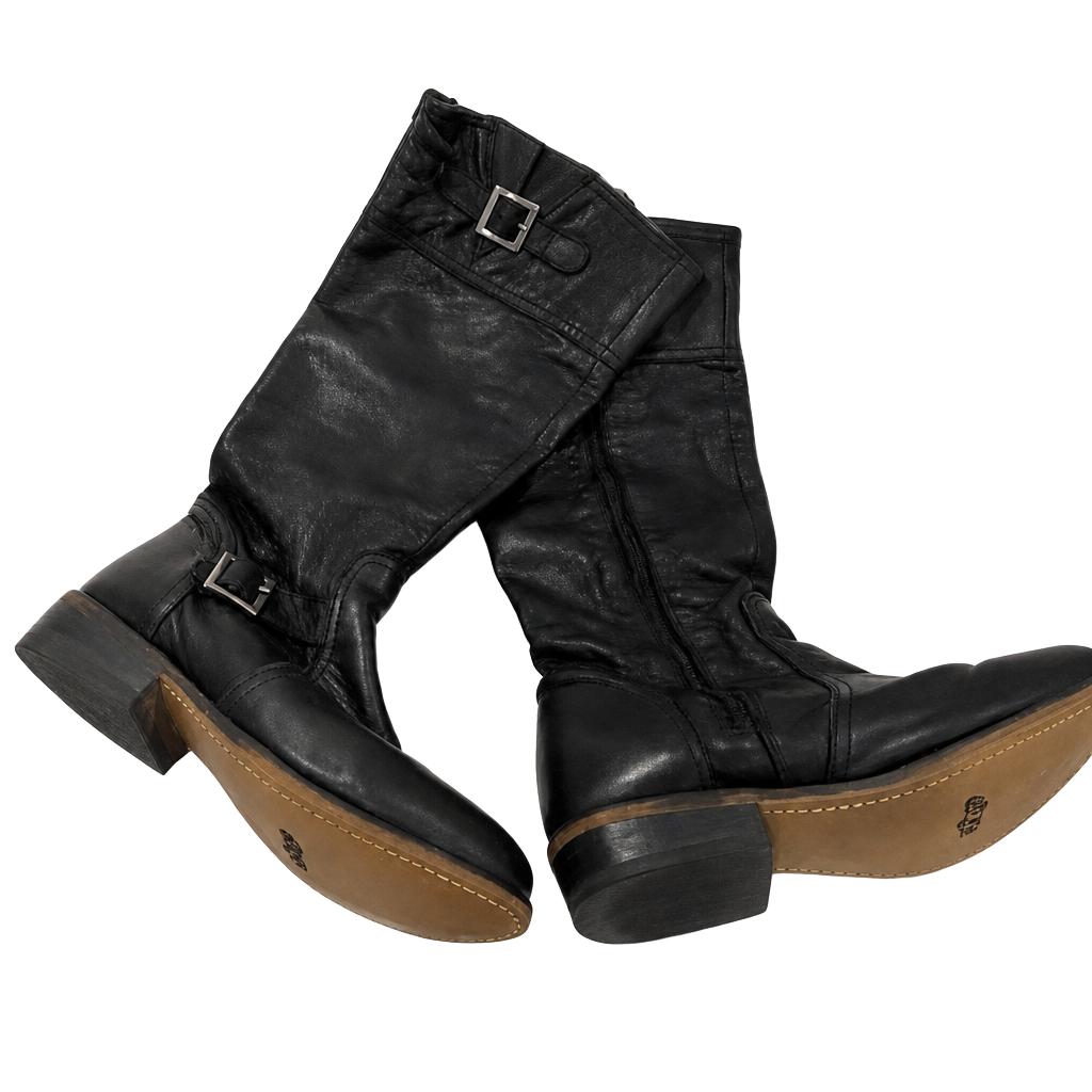 Woman’s dingo Leather Boots Size 8.5 M Excellent Condition 1