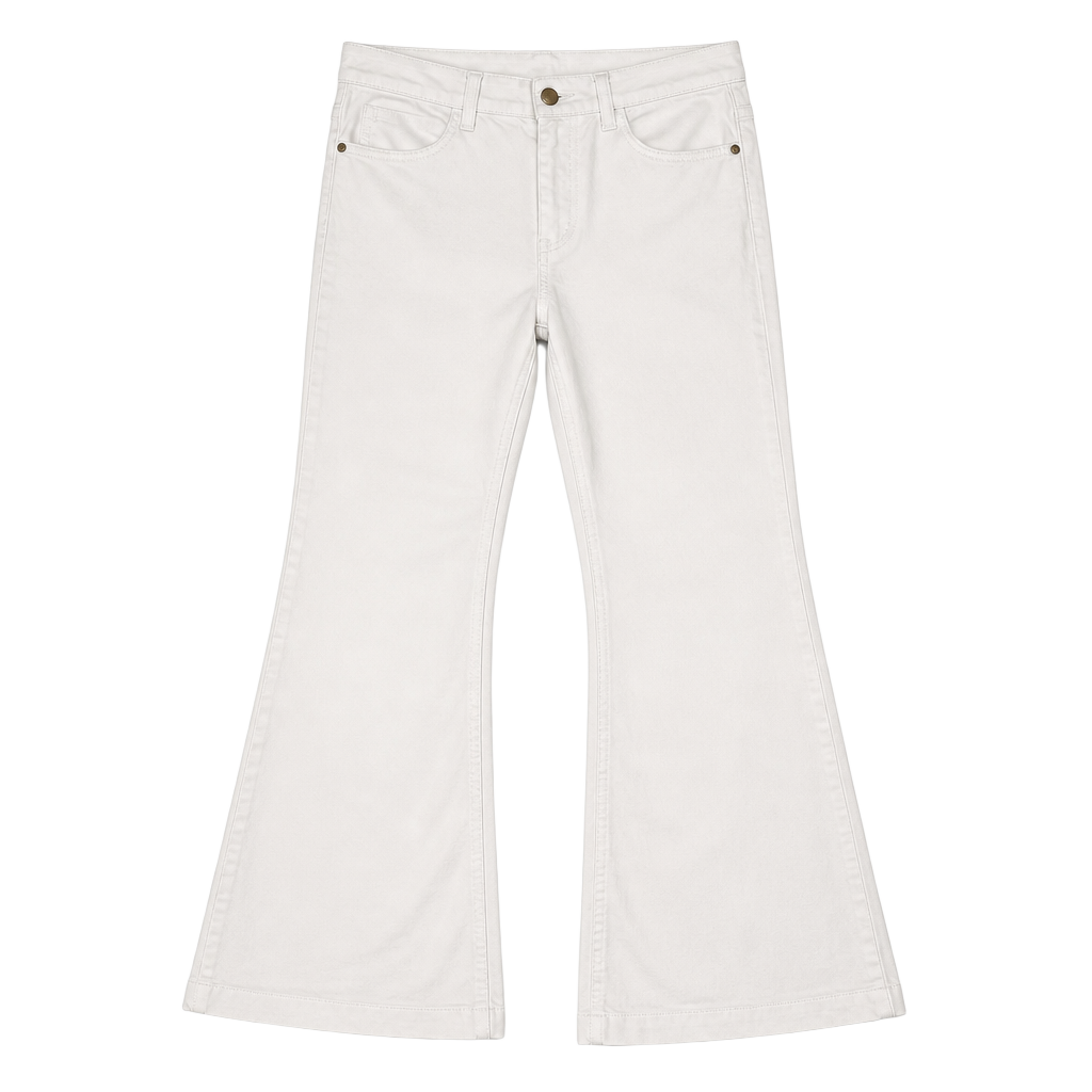 Stella McCartney White Flare Leg Jeans Size 29 1