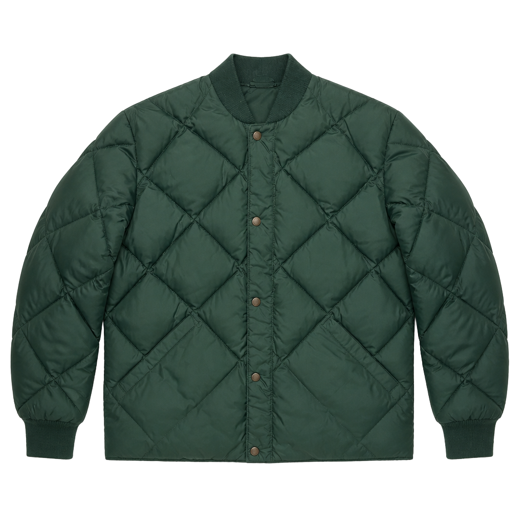 Cabela's Vintage Premier Northern Goose Down Quilted Jacket Size M 1