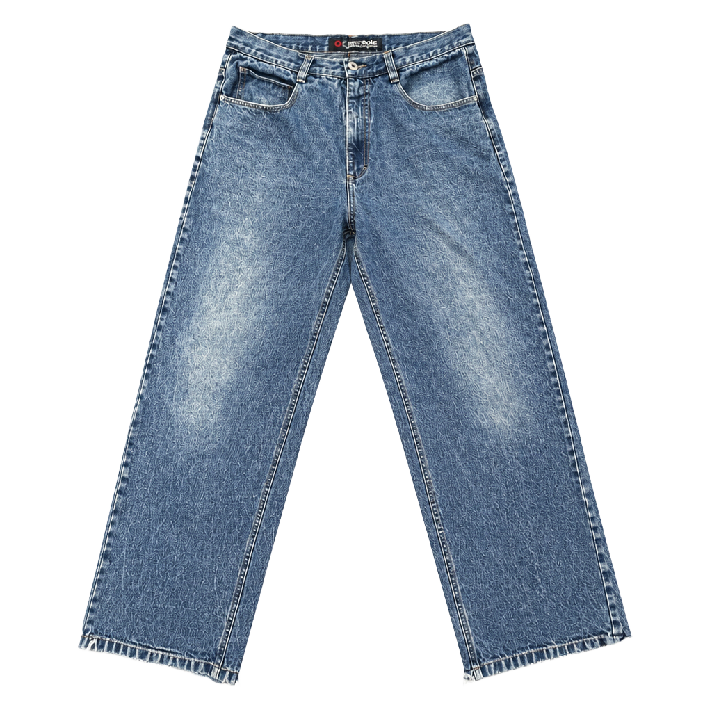 Southpole Denim Jeans Size 36 Blue Baggy Wide Leg 1