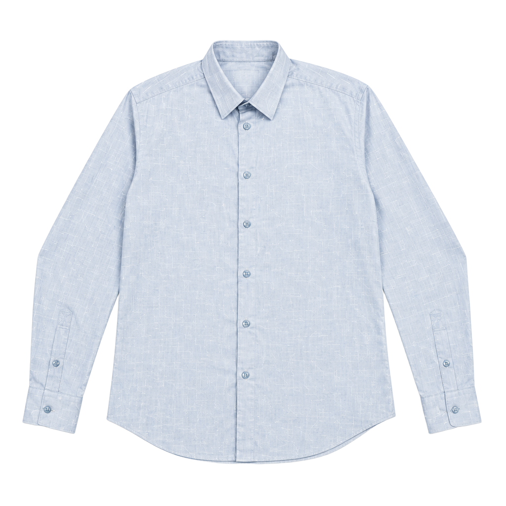 Versace Collection Trend Dress Shirt Light Blue Long Sleeve 1