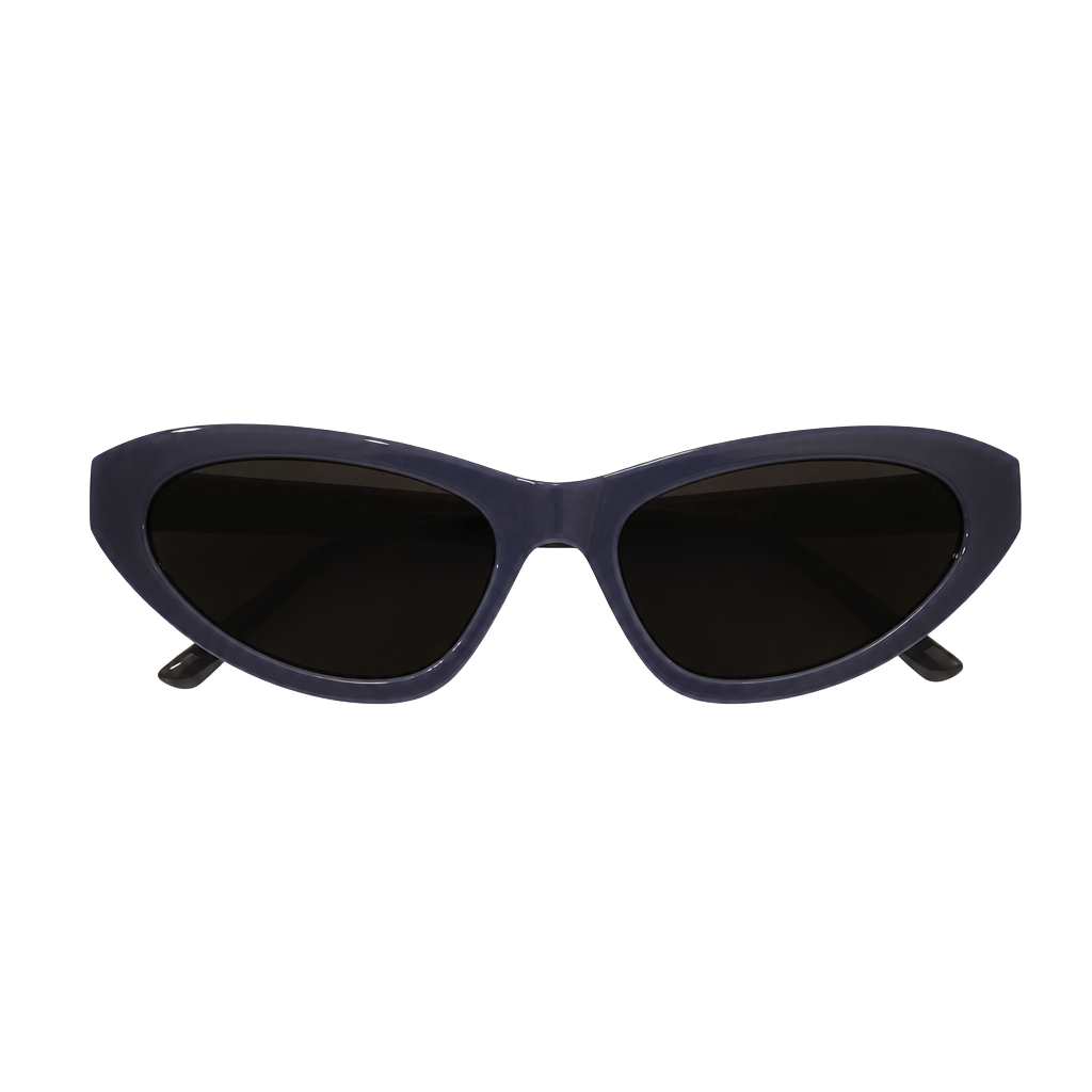 H&M Blue Cat Eye Sunglasses 1