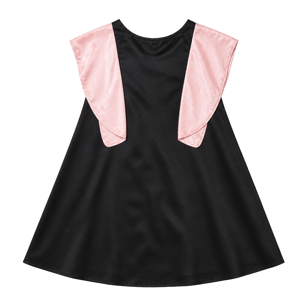 Nastia Liukin for Gianni Bini Black and Pink Off-Shoulder Dress Size 4 1