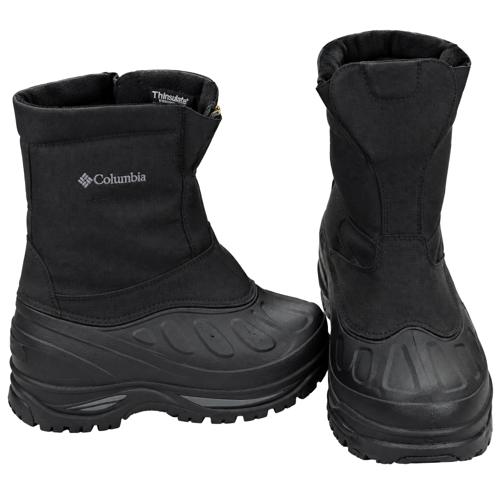 Columbia Hoodootoo Men's Size 15 Black Waterproof Snow Boots BM1312-010 1