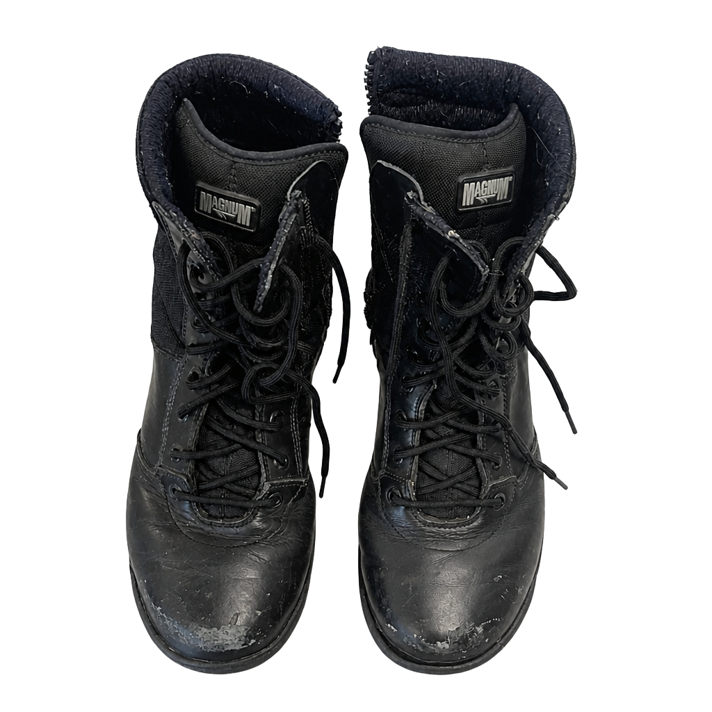 Magnum Stealth Side Zipper Tactical Combat Boots Black 1