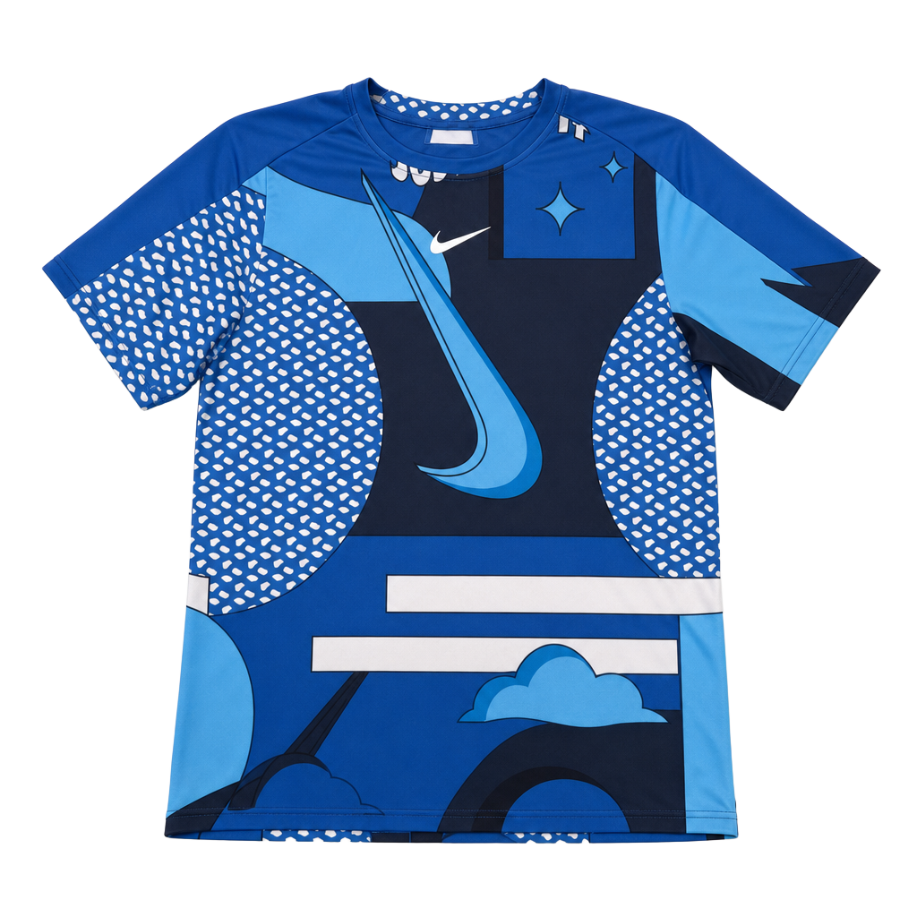 Nike Youth Dri-FIT AOP Graphic Short Sleeve Performance T-Shirt 1