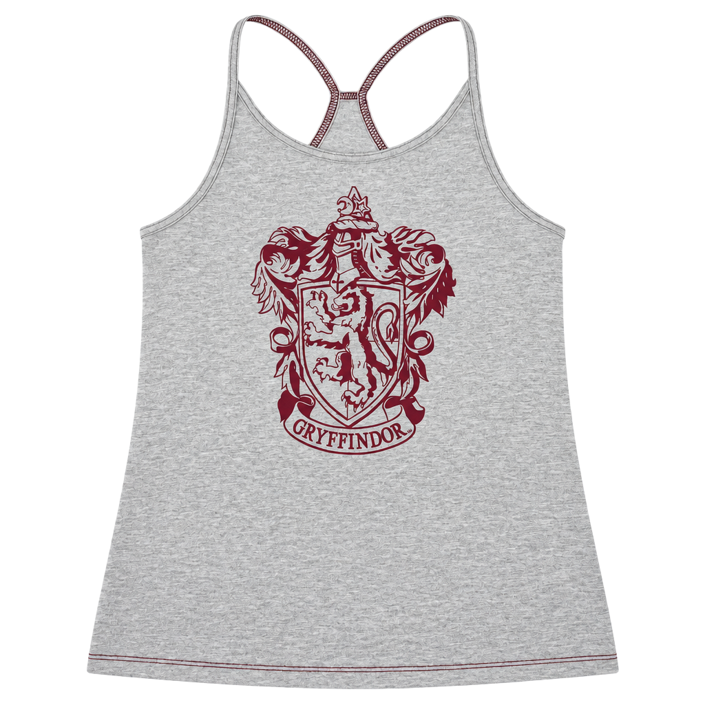 Universal Studios Harry Potter Gryffindor Tank Top Size M Gray 1