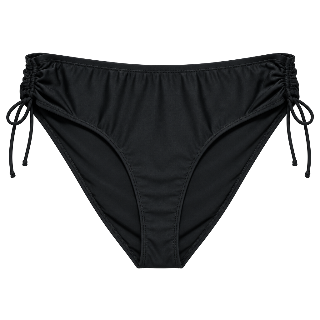 Torrid Black Cinch Bikini Swim Bottoms Size 4 New 1