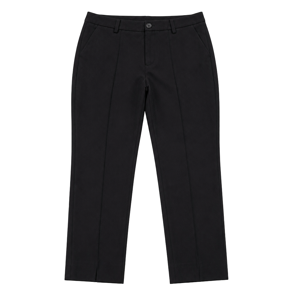 Cabi Black Pintuck Ankle Pants Size 8 1