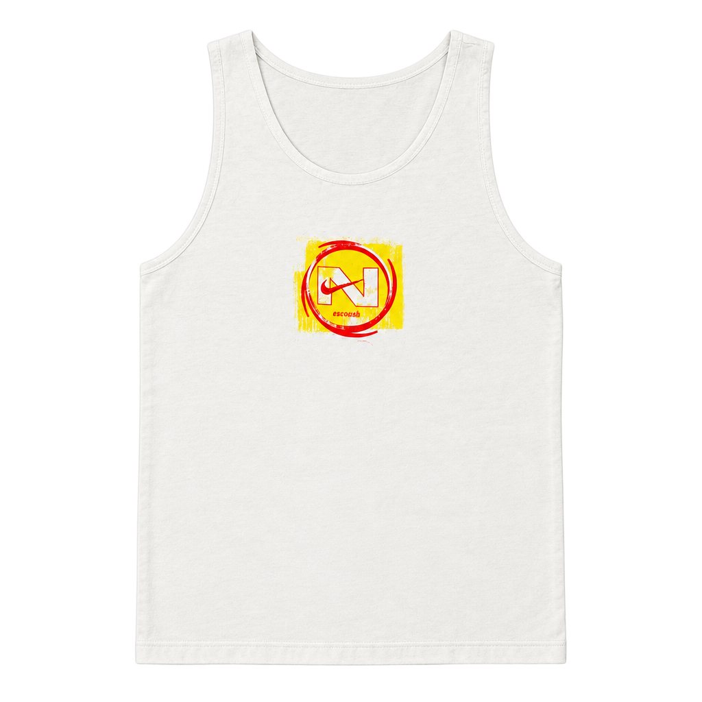 Nike Silver Tag Vintage Tank Top Large White 1