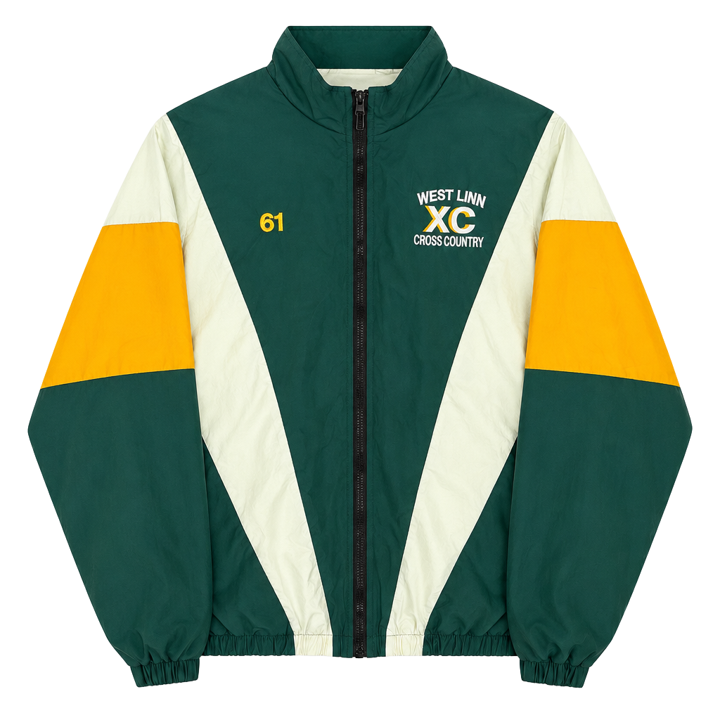Jekasa West Linn Cross Country Windbreaker Size S 1