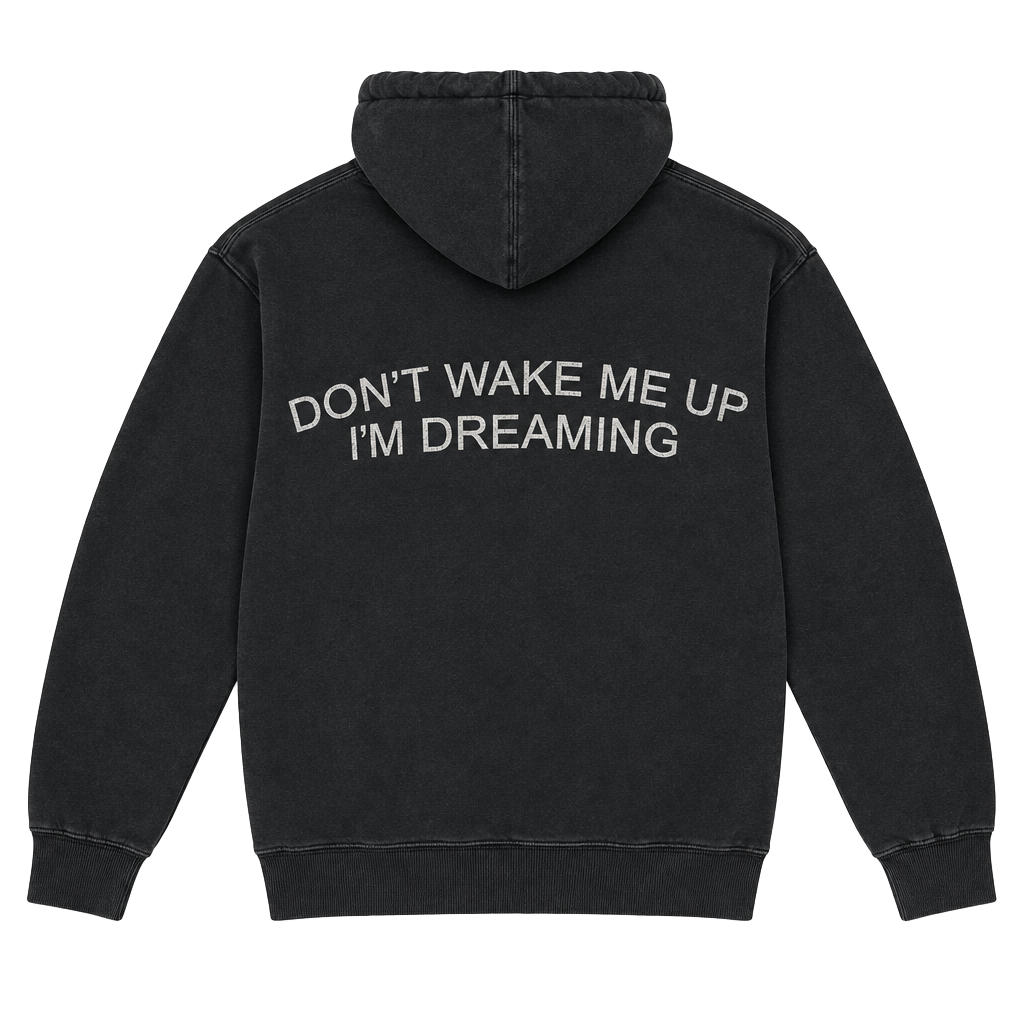 Rare Y2K Black sleepy boy hoodie 1