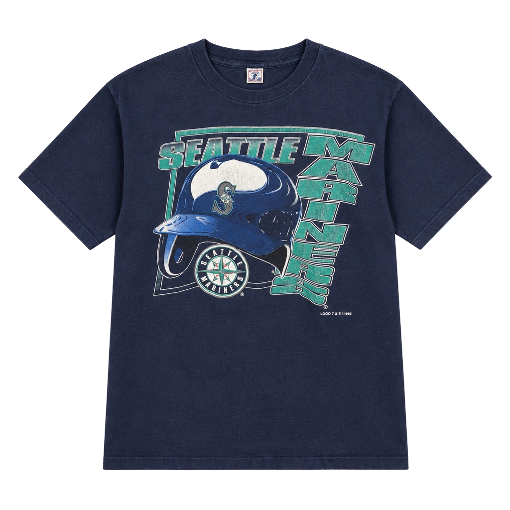 RARE VINTAGE Seattle Mariners Single Stitch Tee Shirt 1
