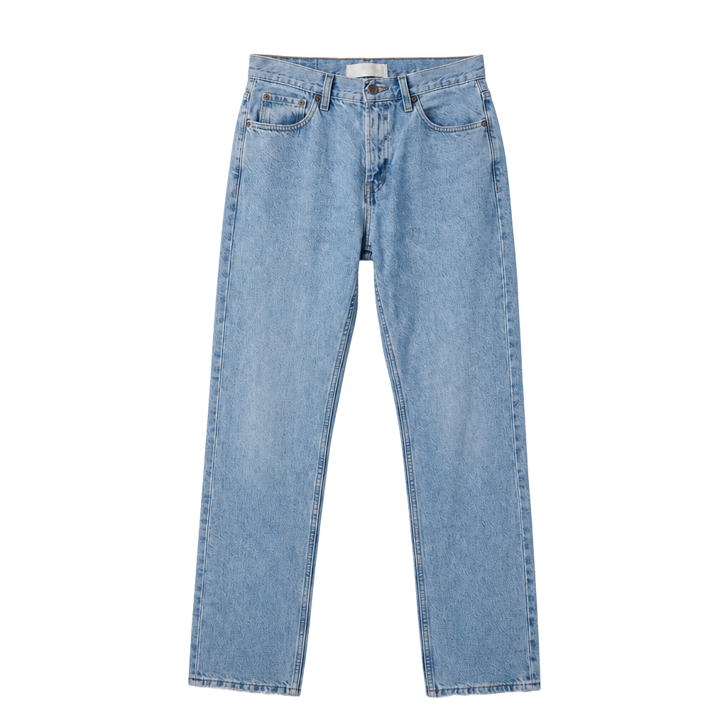 Vintage Urban Up Pipeline Light Wash Straight Leg Jeans 30x32 1