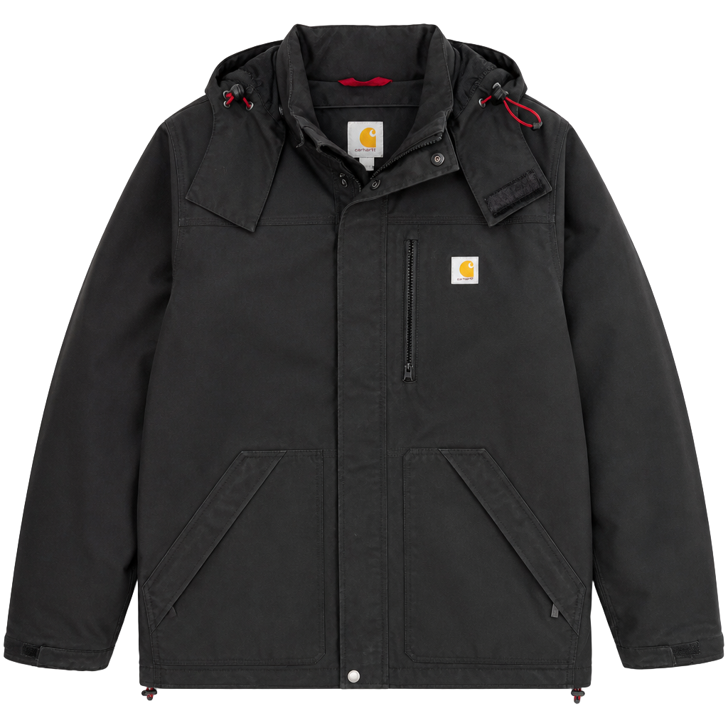 Carhartt Storm Defender Shoreline Waterproof Breathable Hooded Jacket 1