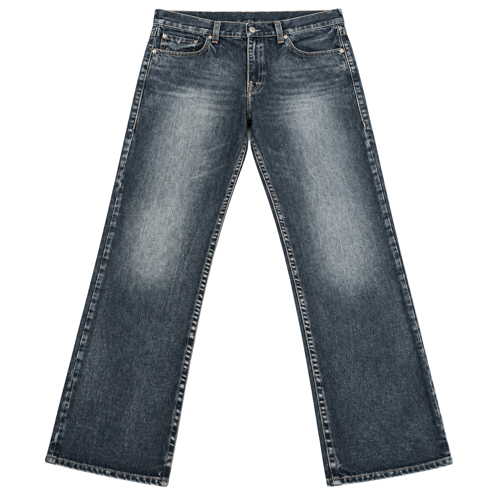 True Religion Ricky Relaxed Straight Dark Wash Denim Jeans 1