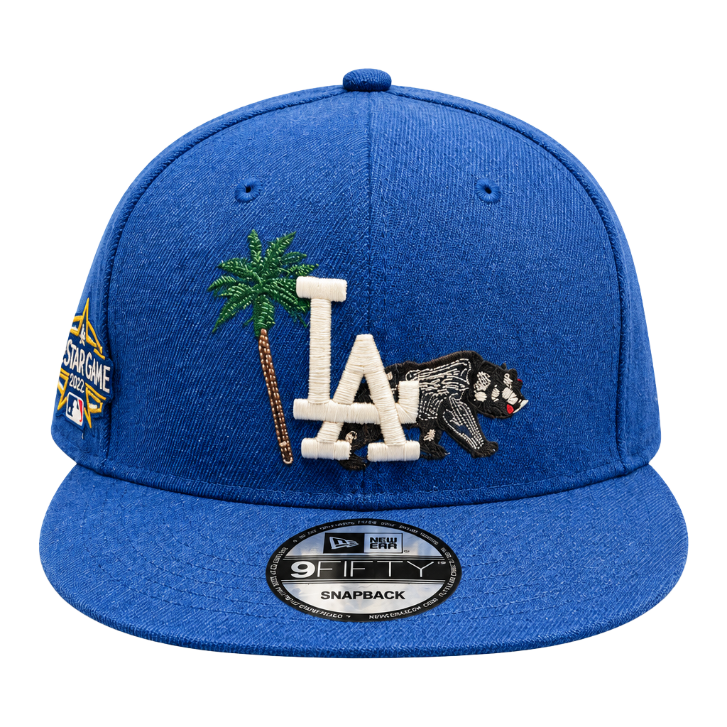 New Era Los Angeles Dodgers 2022 All-Star Game Palm Tree Bear 9FIFTY Snapback 1