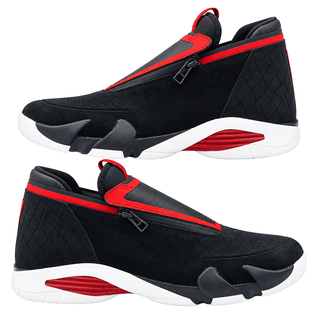 Jordan Jumpman Z Size 12 Black Gym Red White AQ9119-001 Sneakers Brand New !! 1