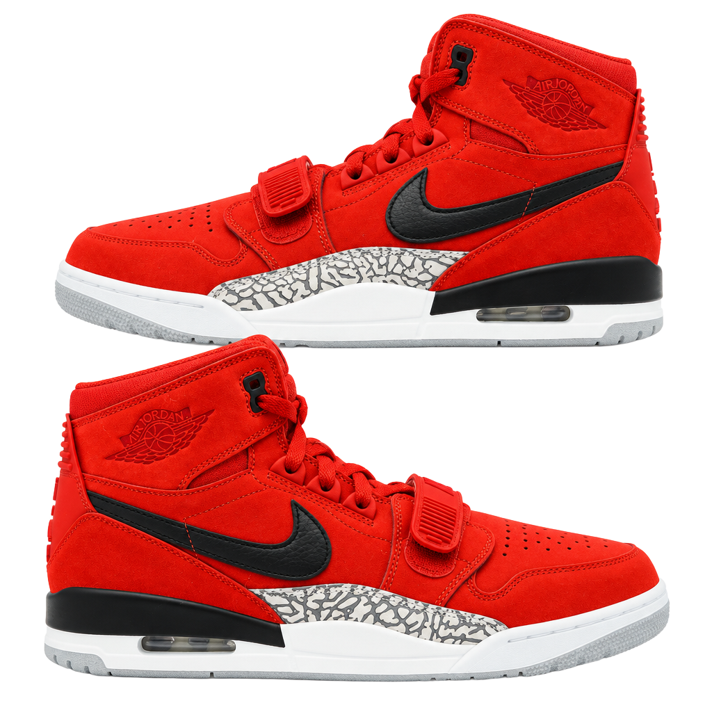 Nike Air Jordan Legacy 312 Size 13 Varsity Red Black Toro AV3922-601 Brand New 1