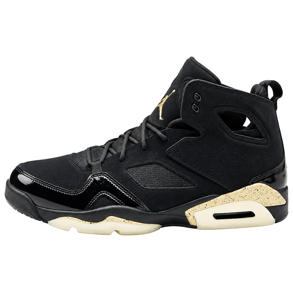 Jordan Flight Club 91 Size 12 Black Metallic Gold 555475-031 Brand New!! 1