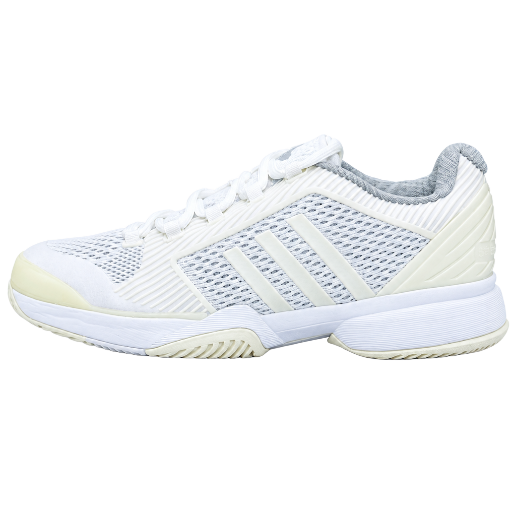 Adidas by Stella McCartney Barricade 2015 Size 8 White Tennis Shoes m21096 New! 1