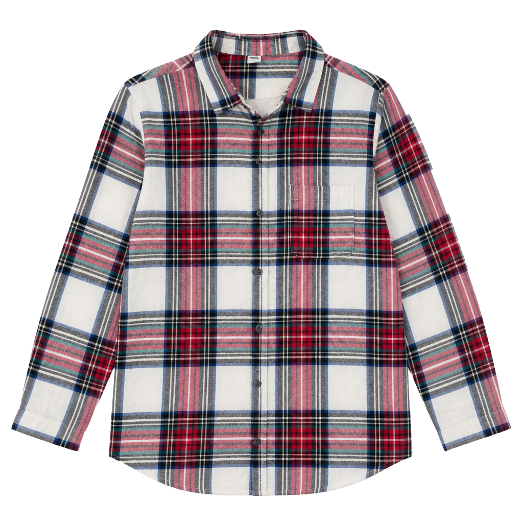 Old Navy Multi-Color Plaid Flannel Long Sleeve Button-Down Shirt – Size S 1