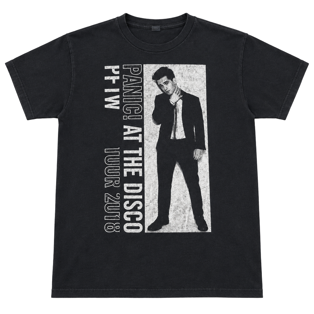 Panic At The Disco Tour 2018 T-Shirt Size M Black 1