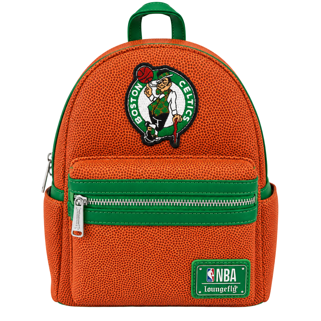 Loungefly NBA Boston Celtics Basketball Mini Backpack 1