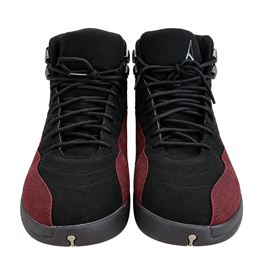 Jordan 12 Retro SP A Ma Maniére Black Burgundy Crush Size 13 1