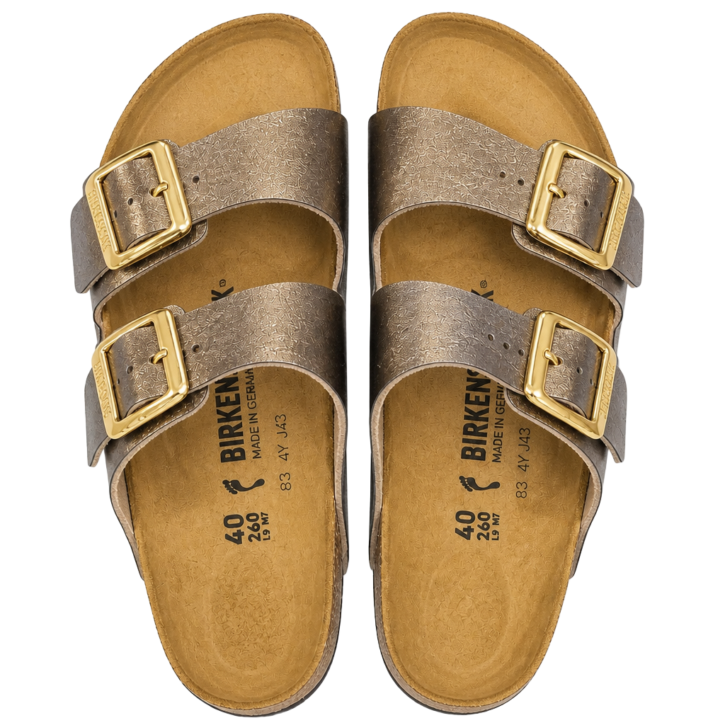 Birkenstock Arizona Big Buckle Graceful Taupe Sandals Size 40 1