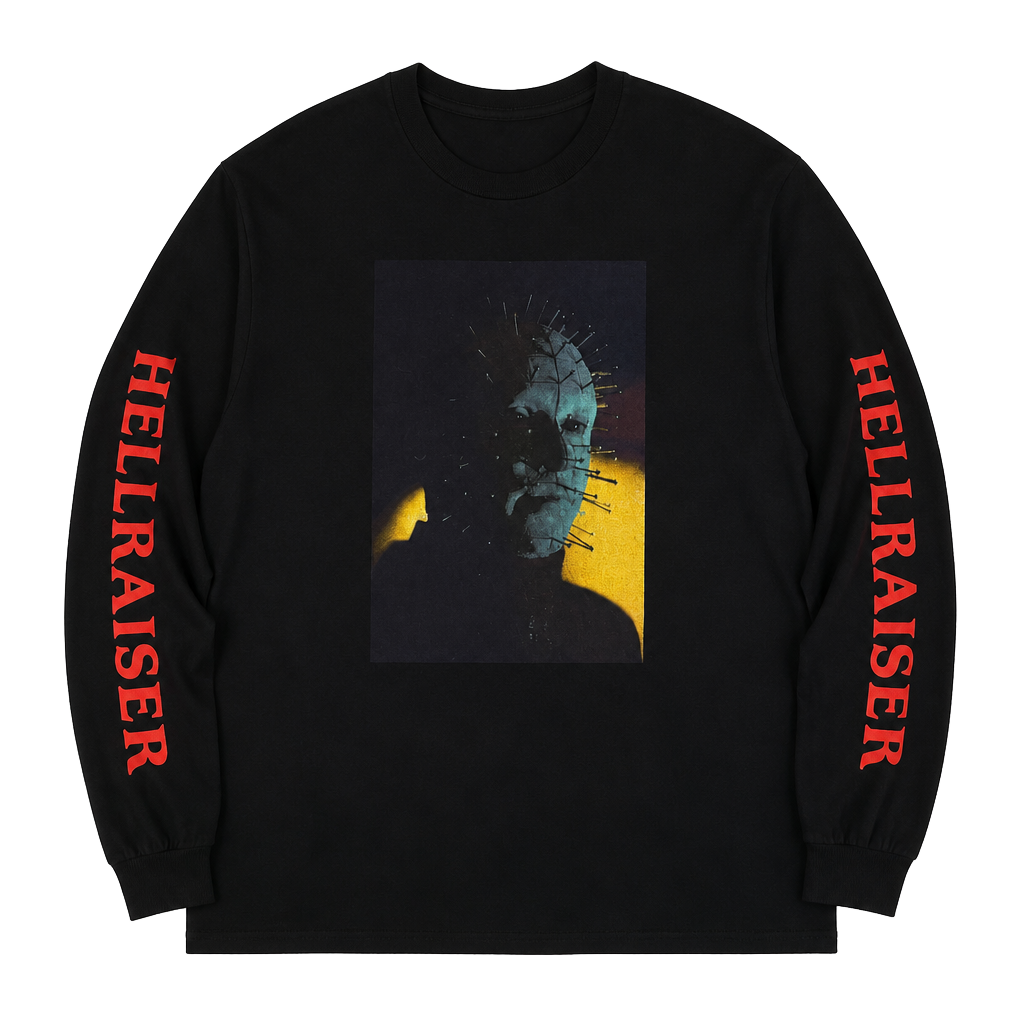Hellraiser Inferno Long Sleeve T-Shirt Size XL Black 1