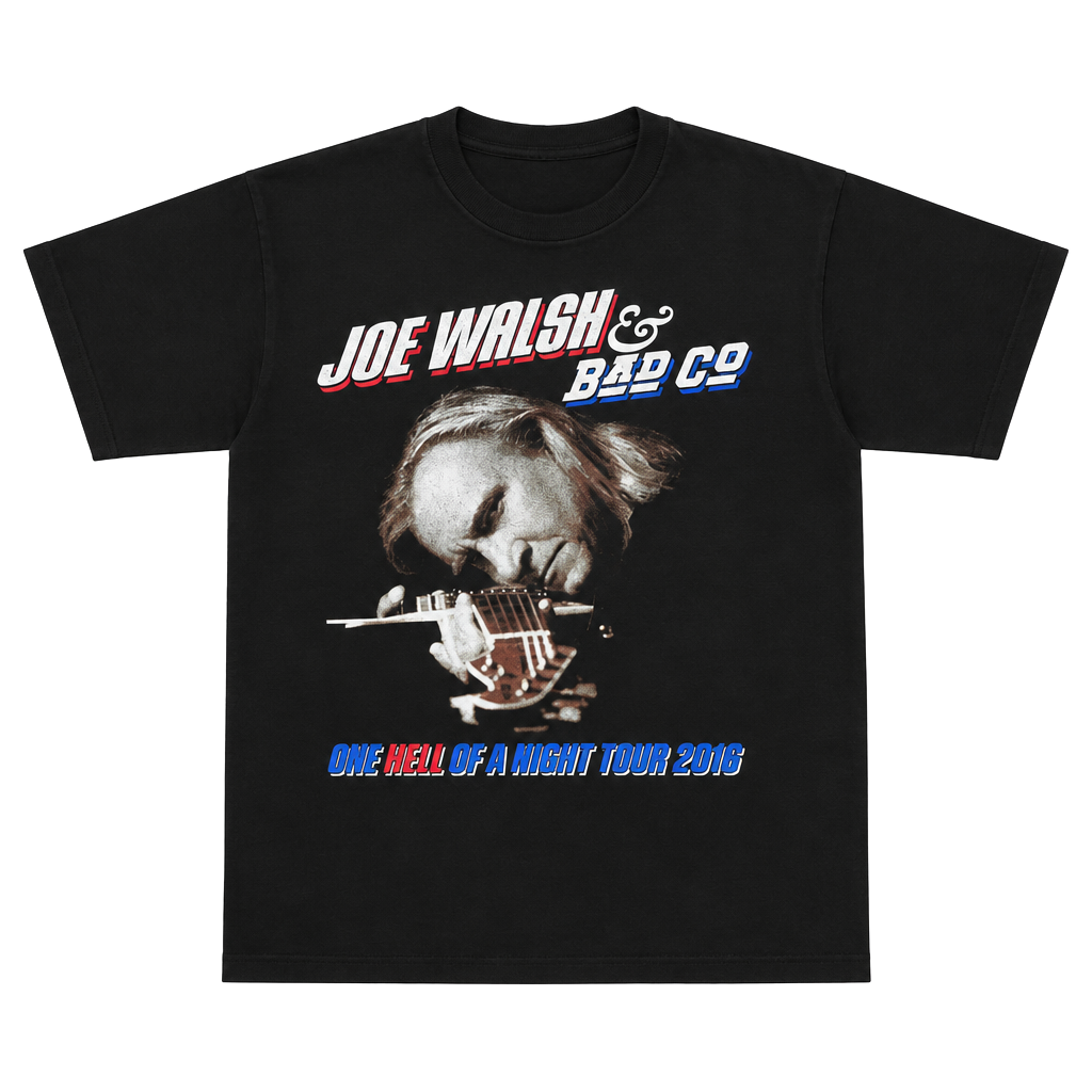 Joe Walsh And Bad Co Glenn Frey Tribute 2016 Concert T-Shirt 1