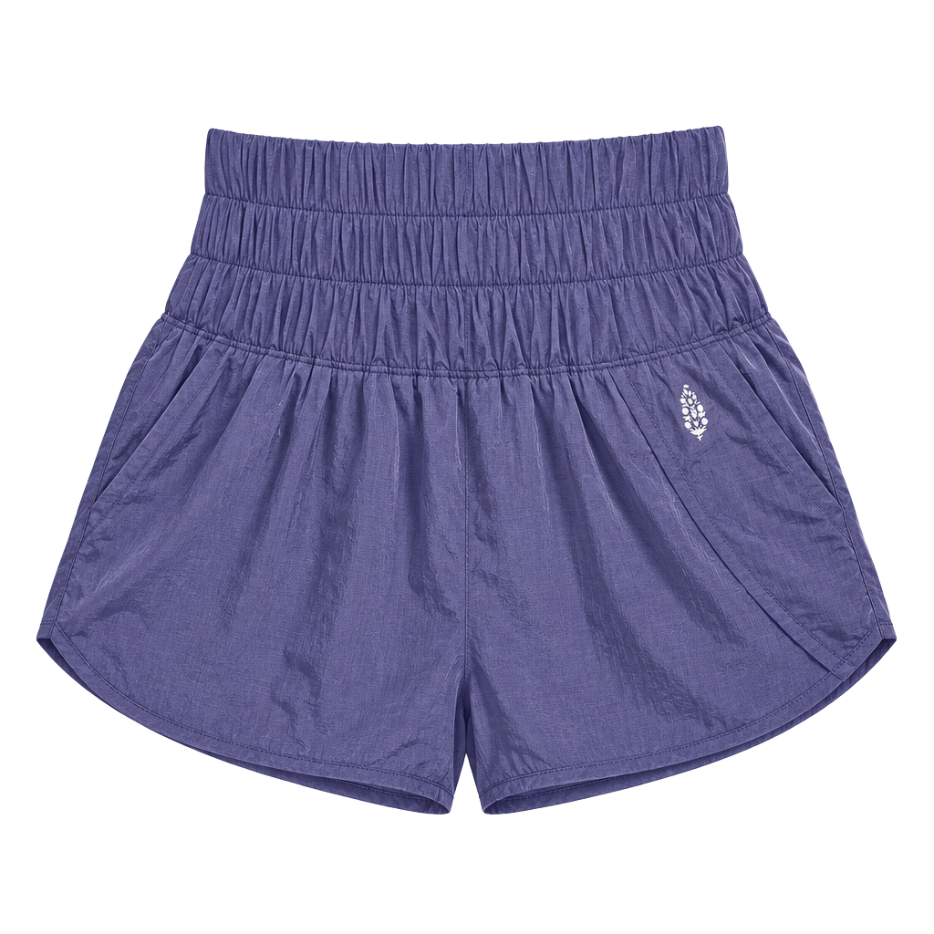 FP Movement The Way Home Shorts Purple Brief Lined Running Active Women's M 1