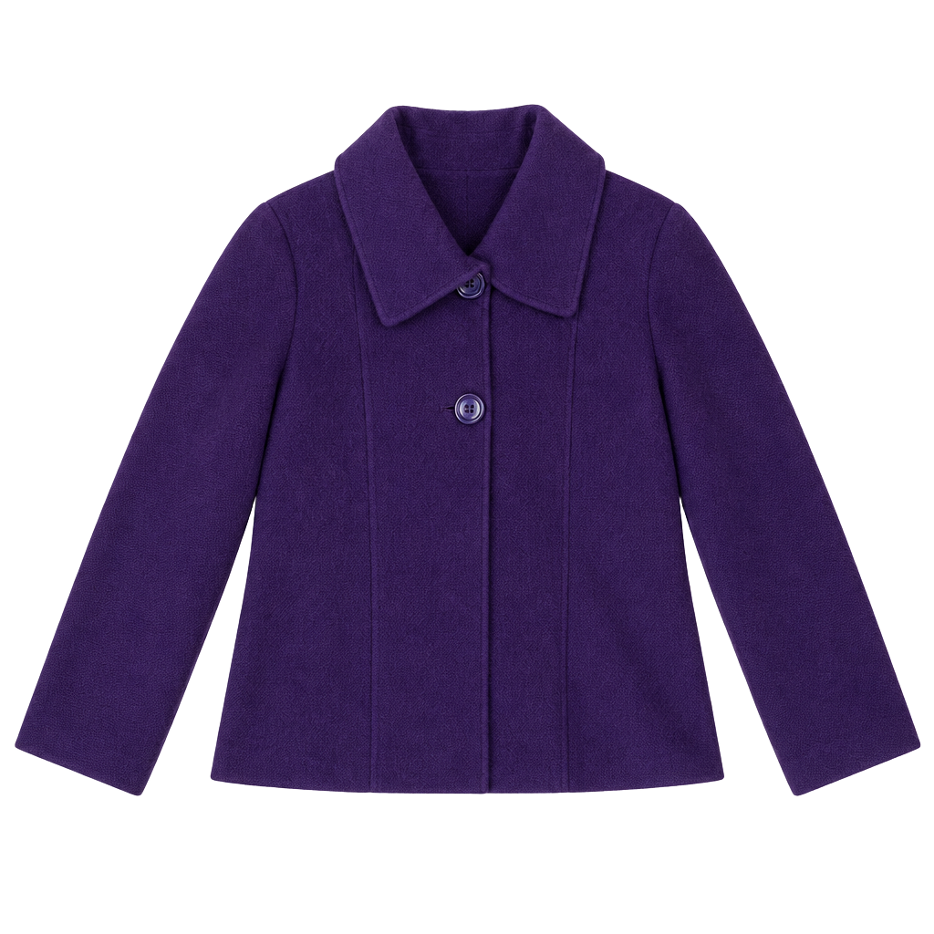 For Cynthia Women’s Jacket Blazer 100% Wool Button Front Career
1