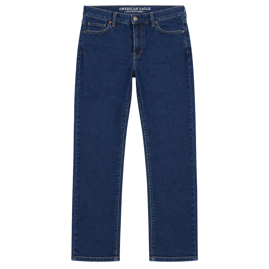American Eagle Outfitters Skinny Jeans Dark Blue Denim 1