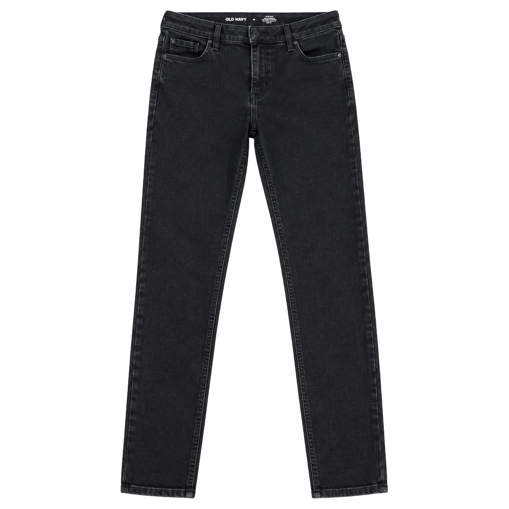 Old Navy Rock Rockstar Super Skinny Jeans Size 6 Black 1