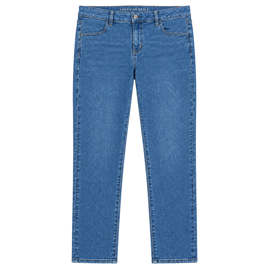 American Eagle Next Level Stretch Jeans Size 16 Short Blue Denim 1