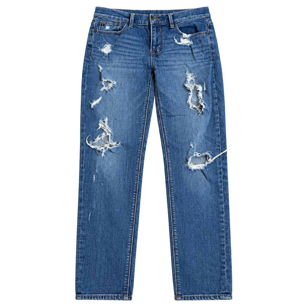 Express Jeans Distressed Skinny Jeans Size 8 1