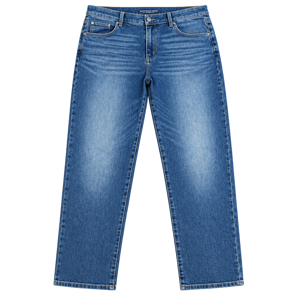Chico's Boyfriend Ankle Jeans Size 2P (US 12P) Blue Denim 1