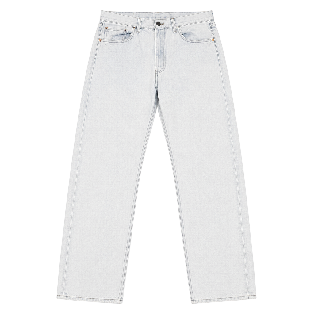 Levi's Authorized Vintage 501 White Wash Button Fly Jeans Made in USA Size 34x32 1