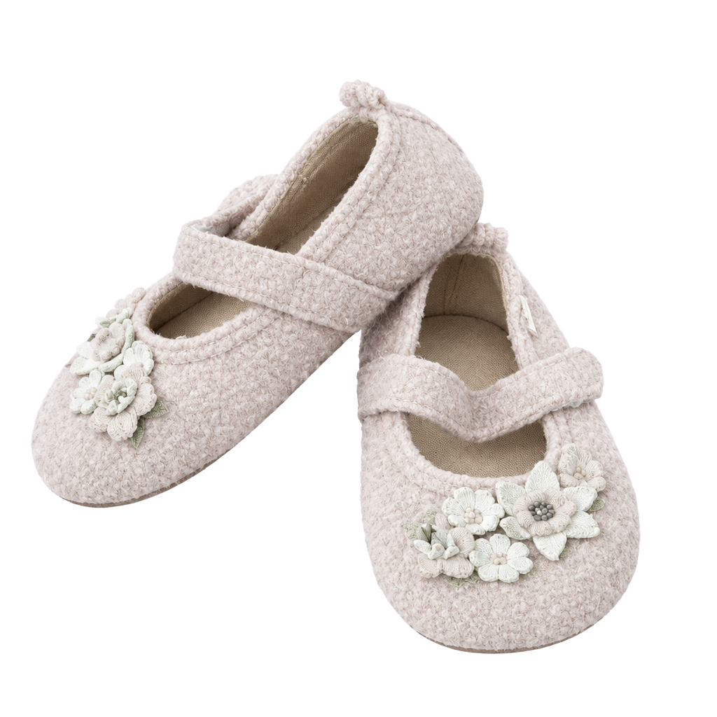 Living Kitzbühel Floral Felt Mary Jane Shoes Girls EU 28 1