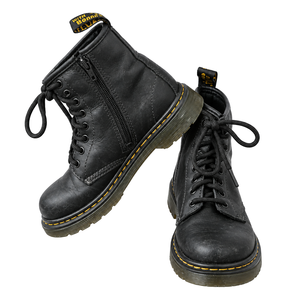 Dr. Martens 1460 Junior 8 Eye Combat Boots US Kids 2 EU 33 1