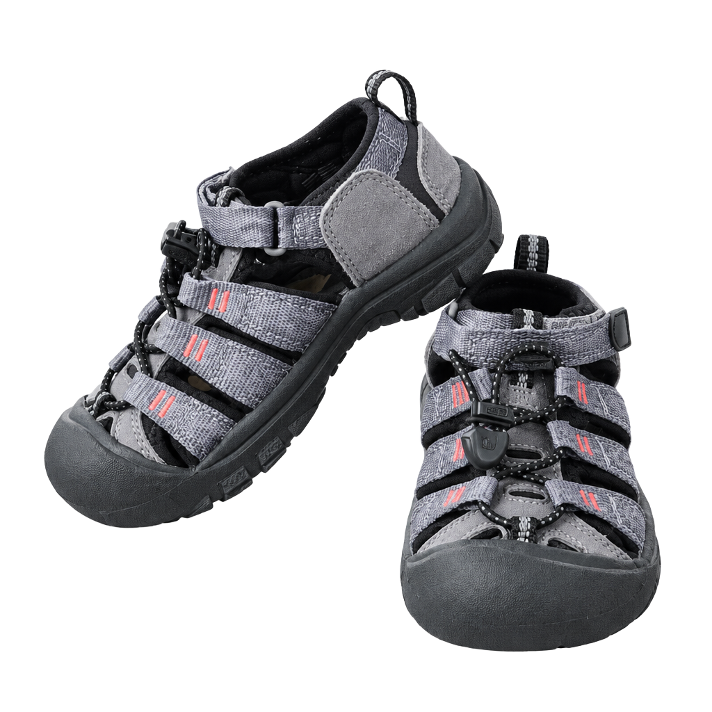 Keen Newport H2 Water Sandal Grey Black Orange 1
