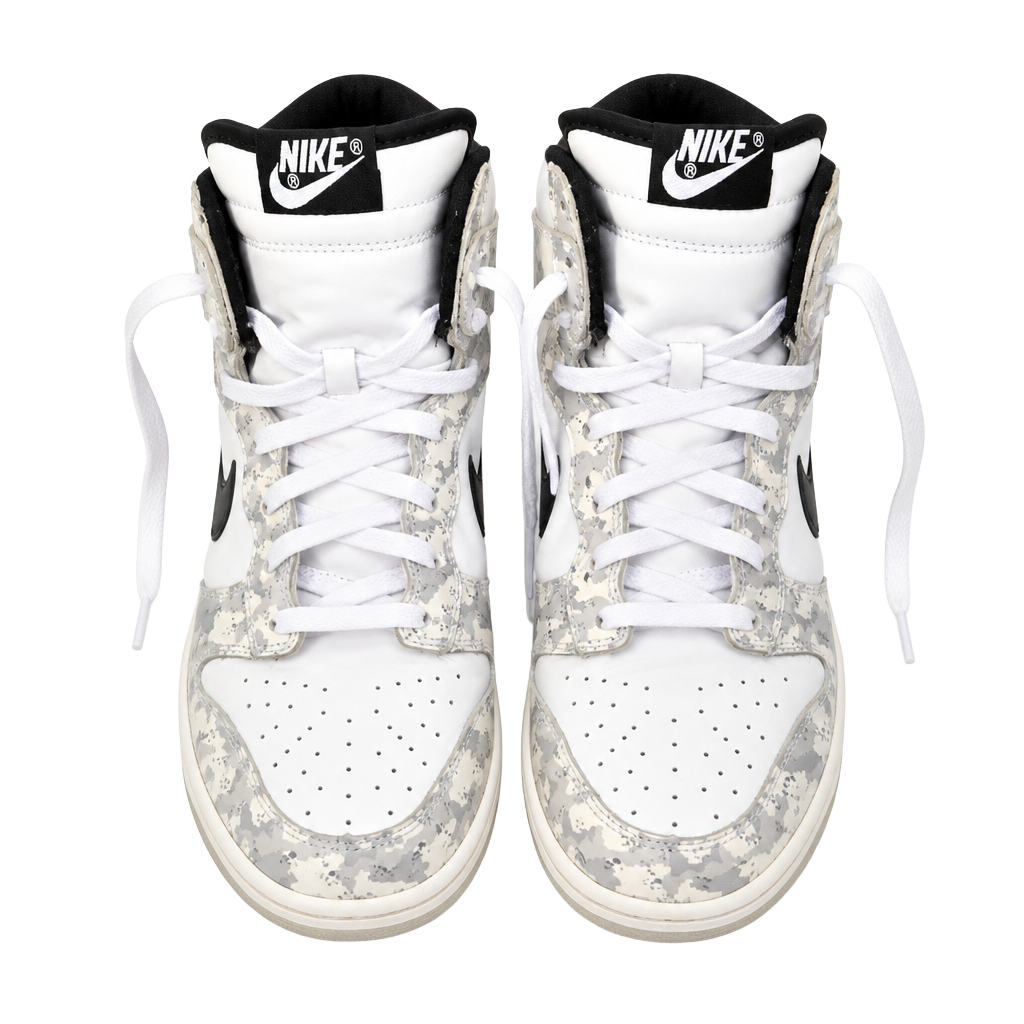 Nike Dunk High White Snow Camo 2006 Sneakers (309432-102) 1